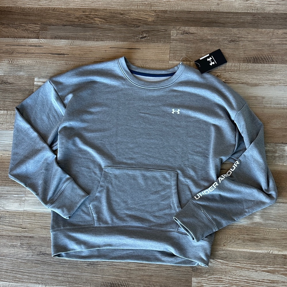 Under Armour Gray Sweatshirt with Logo